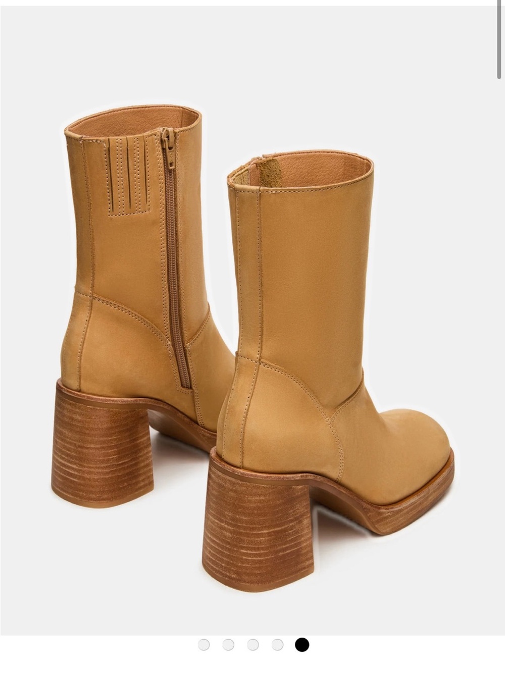 Steve Madden Square Toe Platform Boots